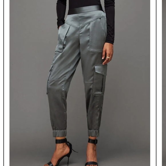 All Saints Pants - ALLSAINTS Astarte Cargo Trousers (Sz 2)